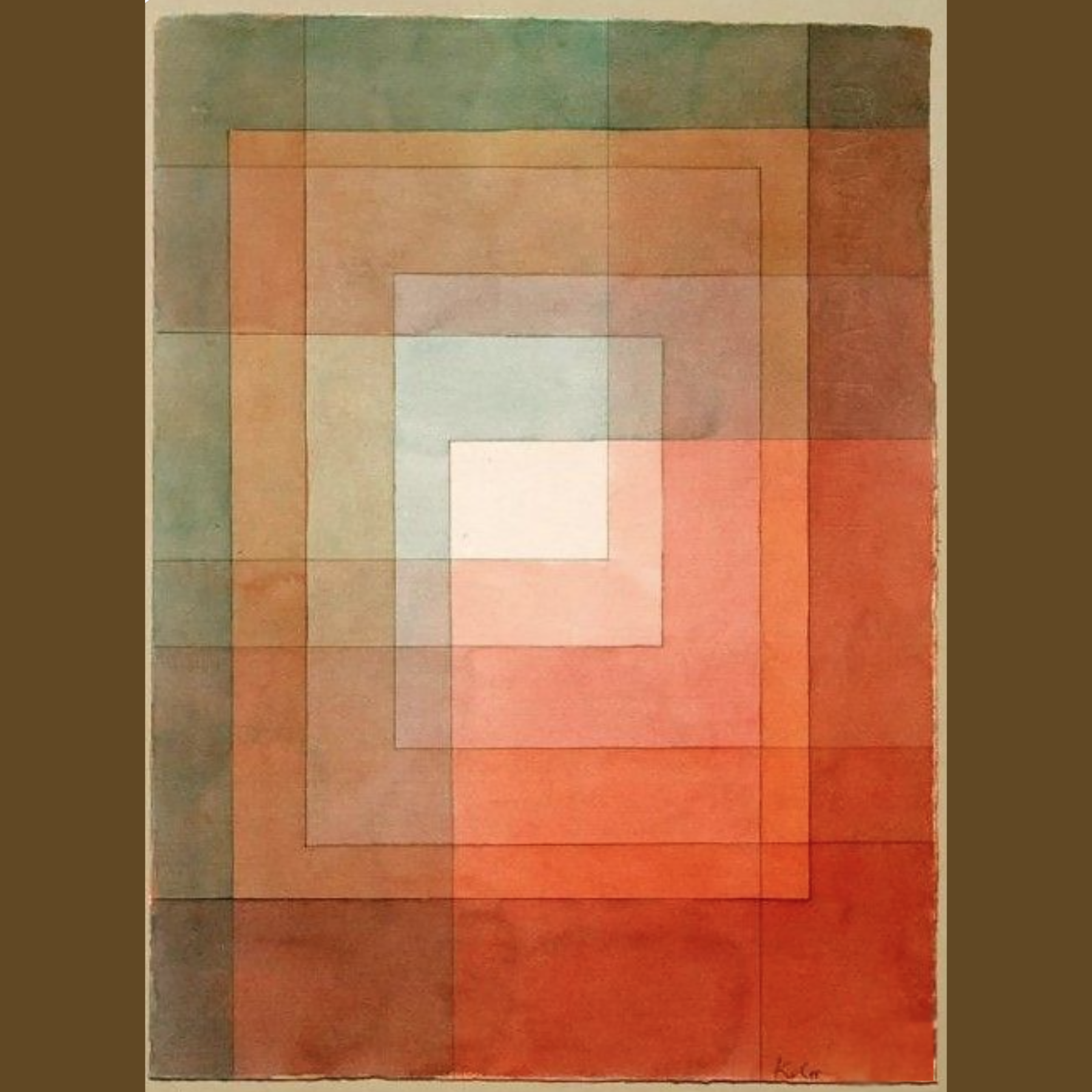 polyphonic white (1930)
 by Paul Klee